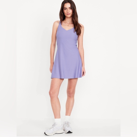 NWT! Old Navy Opaline PowerSoft Athletic Dress - Size Large Tall - Picture 1 of 12